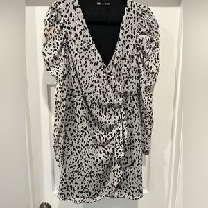 Zara Animal Print Dress